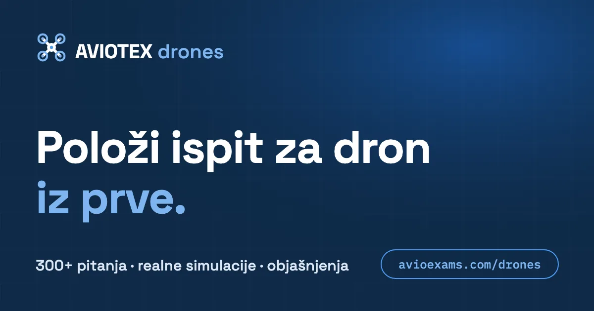 Aviotex Drones — pass the drone exam on the first try